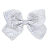 8" Jumbo Sequin Bows - MANY COLORS!