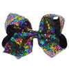 8" Jumbo Sequin Bows - MANY COLORS!