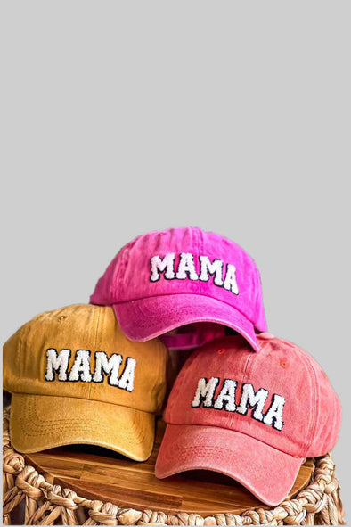 Mama Patch Embroidered Baseball Cap