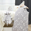 Elephant Over the Clouds 6pc Baby Crib Bedding Set, Cream