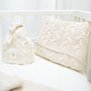 Elephant Over the Clouds 6pc Baby Crib Bedding Set, Beige