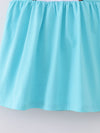 Blue Rainbow Leopard Dress