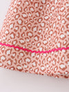 MAMA'S GIRL Leopard Smocked Girl Dress