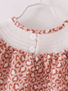 MAMA'S GIRL Leopard Smocked Girl Dress