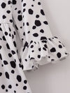 Animal Print Ruffle Girl Twirl Dress