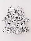 Animal Print Ruffle Girl Twirl Dress