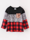 Mommy & Me Leopard Striped Shirt
