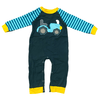 AL Limited Baby Boys Tractor Truck Fall Winter Cotton Romper - Lil FashionAva 