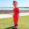 AL Limited Baby Girls Christmas Leopard Reindeer Holiday Cotton Romper One Piece - Lil FashionAva 