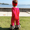 AL Limited Baby Girls Christmas Leopard Reindeer Holiday Cotton Romper One Piece - Lil FashionAva 