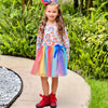 AL Limited Girls Boutique Ombre Rainbow Mesh Tulle Party Dress - Lil FashionAva 