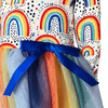 AL Limited Girls Boutique Ombre Rainbow Mesh Tulle Party Dress - Lil FashionAva 