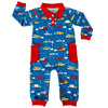 AnnLoren Automobile Cars Trucks Long Sleeve Baby/Toddler Boys Romper Toddler - Lil FashionAva 