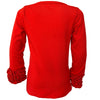 AnnLoren Baby Big Girls Boutique Long Sleeve Red Ruffle Layering T-shirt - Lil FashionAva 