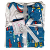 AnnLoren Baby Boys Layette Cars Trucks Onesie Pants Cap 3pc Gift Set Clothing - Lil FashionAva 