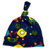 AnnLoren Baby Boys Layette Space Ship Onesie Pants Cap 3pc Gift Set Clothing - Lil FashionAva 