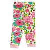 AnnLoren Baby Girls Layette Pink Floral Onesie Pants Headband 3pc Gift Set Clothing - Lil FashionAva 