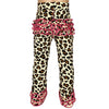 AnnLoren Baby Toddler Big Girls Boutique Leopard Ruffle Butt Leggings - Lil FashionAva 