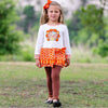 AnnLoren Big Little Girls Autumn Turkey Tunic & Leggings Holiday Thanksgiving Clothes - Lil FashionAva 