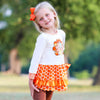 AnnLoren Big Little Girls Autumn Turkey Tunic & Leggings Holiday Thanksgiving Clothes - Lil FashionAva 