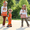 AnnLoren Big Little Girls Autumn Turkey Tunic & Leggings Holiday Thanksgiving Clothes - Lil FashionAva 