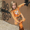 AnnLoren Big Little Girls Fall Foxy Floral Forest Friends Dress & Leggings - Lil FashionAva 