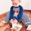 AnnLoren Boys Long Sleeve Turkey Football Baby Toddler Romper One Piece - Lil FashionAva 