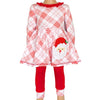 AnnLoren Girls Boutique Santa Holiday Christmas Holiday Clothing Set Outfit - Lil FashionAva 