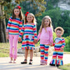 AnnLoren Girls Long Sleeve Rainbow Hearts Baby Toddler Romper One Piece - Lil FashionAva 