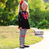 AnnLoren Girls Winter LOVE Heart Holiday Dress Tunic & Leggings Set Outfit - Lil FashionAva 