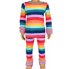 AnnLoren Little & Big Girls Boutique Rainbow Ruffle Butt Leggings - Lil FashionAva 