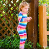 AnnLoren Little & Big Girls Boutique Rainbow Ruffle Butt Leggings - Lil FashionAva 