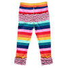 AnnLoren Little & Big Girls Boutique Rainbow Ruffle Butt Leggings - Lil FashionAva 