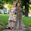 AnnLoren Little & Big Girls Long Sleeve Boutique Forest Friends Fall Dress - Lil FashionAva 