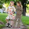 AnnLoren Little & Big Girls Long Sleeve Boutique Forest Friends Fall Dress - Lil FashionAva 