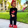 Baby Girls Christmas Plaid Reindeer Holiday Cotton Romper AL Limited - Lil FashionAva 