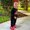 Baby Girls Christmas Plaid Reindeer Holiday Cotton Romper AL Limited - Lil FashionAva 