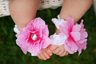 Bashful Toe Blooms - Lil FashionAva 