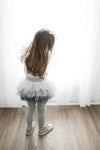 Kids Tutu Leggings | Pink or Gray | Babies - Toddlers - Kids