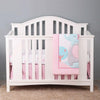 Pink Elephant Crib Bedding set 3-Piece - Lil FashionAva 