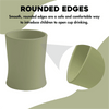 Sage & Blue - 4oz Baby Training Cups With Training Spoons - Lil FashionAva 